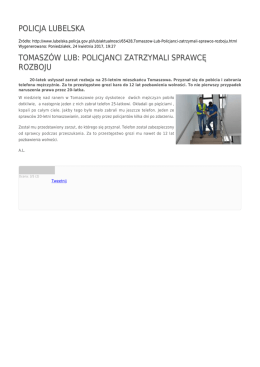 Generuj PDF - Policja Lubelska