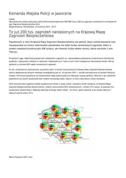 Generuj PDF - Komenda Miejska Policji w Jaworznie