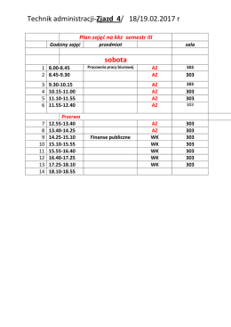 Technik administracji-Zjazd 4