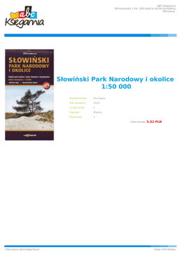 Słowiński Park Narodowy i okolice 1:50 000