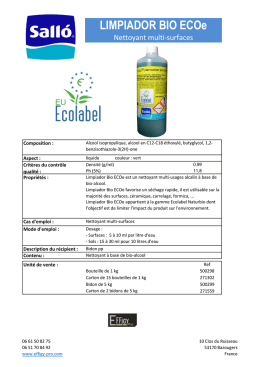 Naturbio Limpiador Bio ECOe - EFFIGY