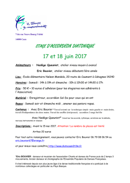 En savoir plus - L`association 2 Temps 3 Mouvements