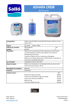 Adhara Crem, gel douche dermoprotecteur