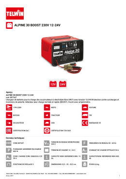 alpine 30 boost 230v 12-24v