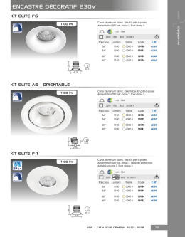 encastré décoratif 230v