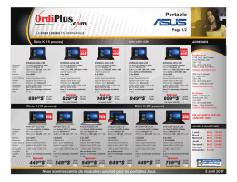 Portables Asus - Ordiplus Informatique