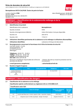 Fiche technique de sécurité FR_FR