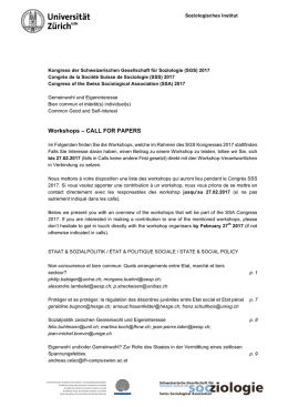 Workshops_Call for Papers