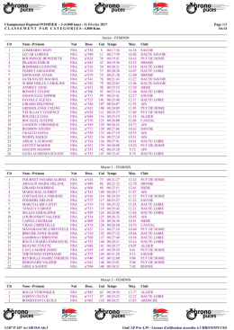 classement par cat&eacute;gorie