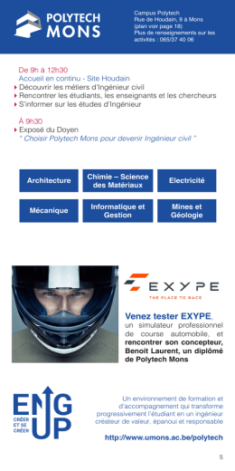 Venez tester EXYPE
