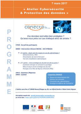 Programme - UIMM Rouen