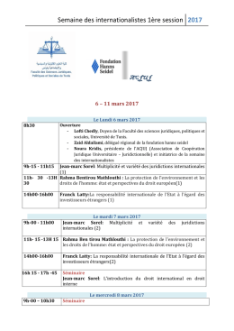 télécharger le programme