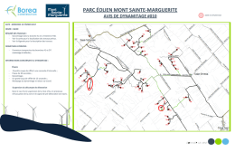 Avis de dynamitage #10 - Parc éolien Mont Sainte