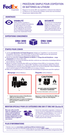 ONU 3090 ONU 3480