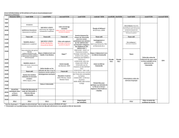 Programme préliminaire