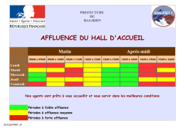 affluence du hall d`accueil - bas