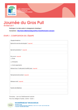 Journ&eacute;e du Gros Pull - Eco