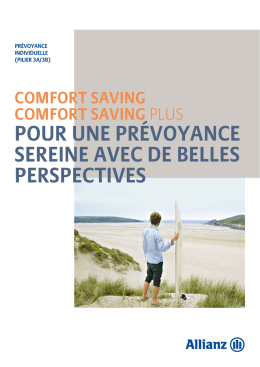 pour une prévoyance sereine avec de belles perspectives