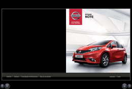 Téléchargez les brochures des voitures et utilitaires | Nissan