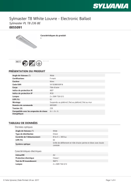 Sylmaster PL T8 236 BE