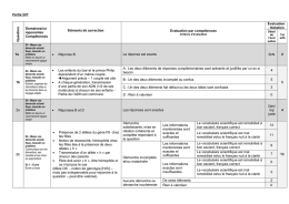 Sujet 1 barême SVT