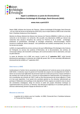 T&eacute;l&eacute;charge l`appel &agrave; candidatures