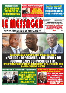 messager n° 517 - République Togolaise