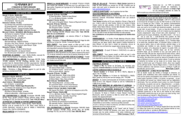 T&eacute;l&eacute;charger le dernier bulletin paroissiale. - Paroisse Saint