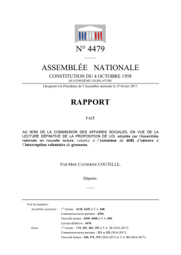 N&deg; 4479 - Assembl&eacute;e nationale