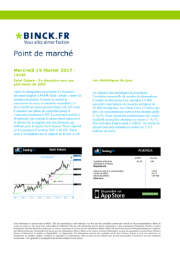 Point de march&eacute;