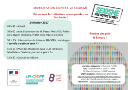 Remise des prix le 8 mars !
