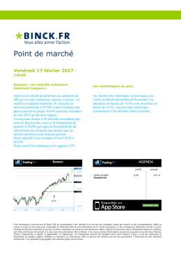 Point de march&eacute;