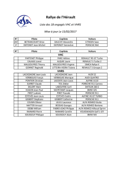 engag&eacute;s VHC - ASA H&eacute;rault