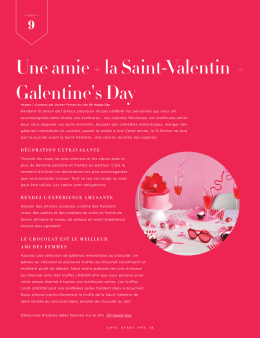 Une amie + la Saint-Valentin = Galentine`s Day
