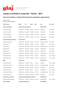 F&eacute;vrier 2017 - Glaj-ge