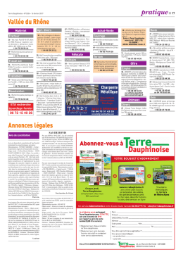 Les annonces légales du 16 février 2017, page 1