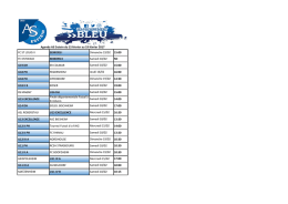 agenda ase du 15/02 au 19/02 - Erstein