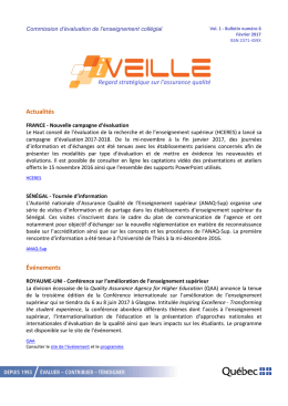 Bulletin iVeille volume 1- numéro 6