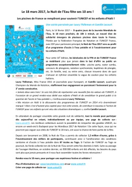 Télécharger le communiqué de presse