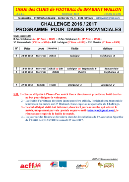 Dames provinciales