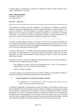 Conseillers pédagogiques : rénovation du