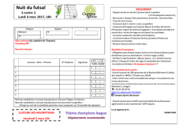 Nuit du futsal