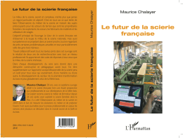 Le futur de la scierie française