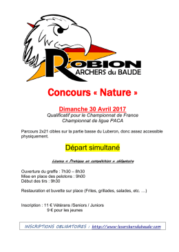 Robion - les archers de pietramal