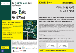 Mise en page 1 - La semaine de la sant&eacute; mentale