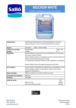 Fiche produit - EFFIGY