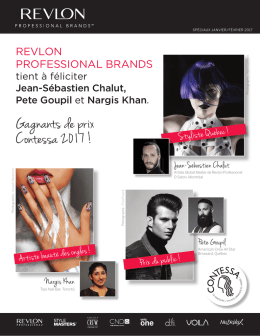 Gagnants de prix C ontessa 2017