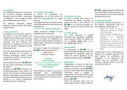ZOOM sur vos initiatives familiales