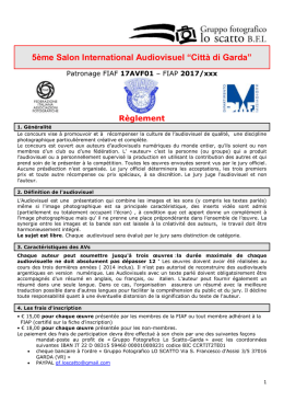 calendario delle attività 2005/2006
