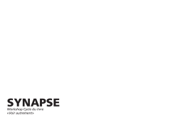 Workshop Cycle du livre «Voir autrement